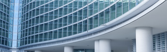 Exterior of modern architecture